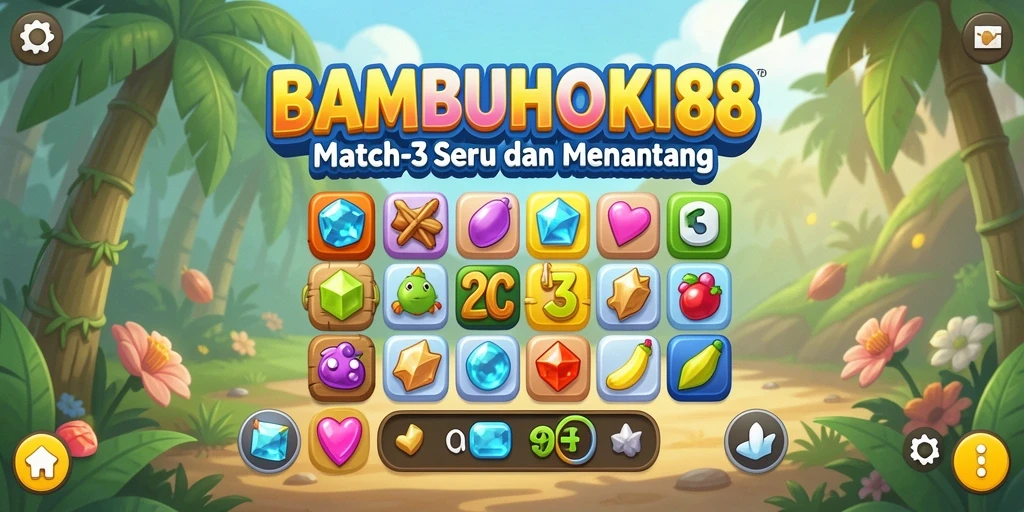 Tampilan gameplay menawan dari BAMBUHOKI88 yang memikat pemain.