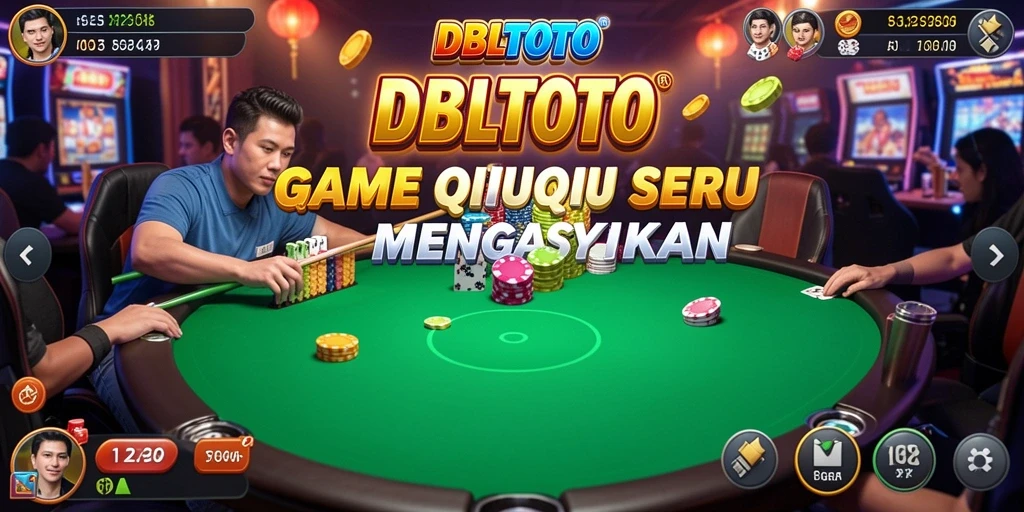 Tampilan gameplay QiuQiu yang seru dan mengasyikkan di DBLTOTO.