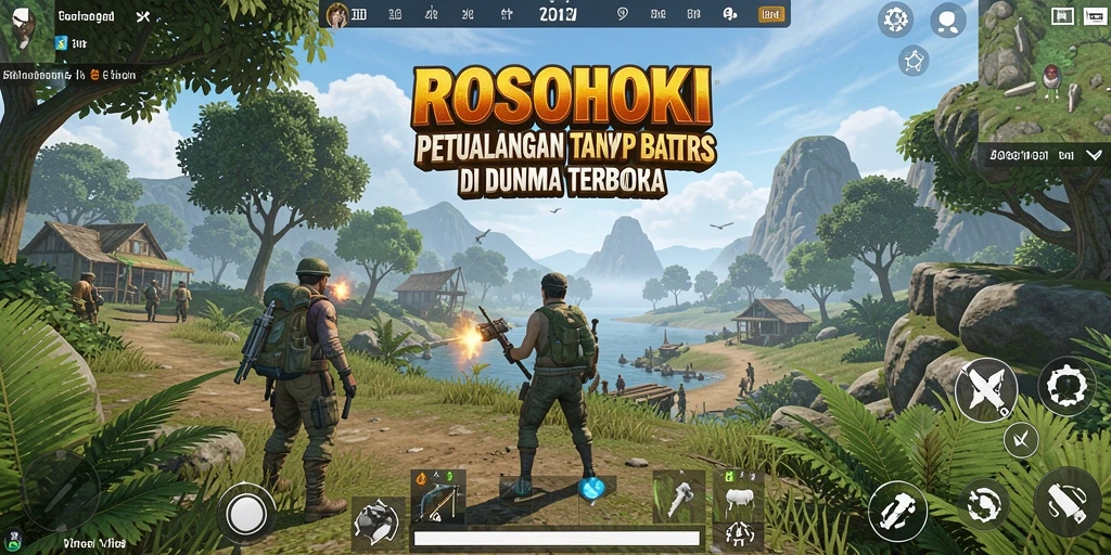 Gameplay ROSOHOKI yang menakjubkan dan eksplorasi dunia terbuka.